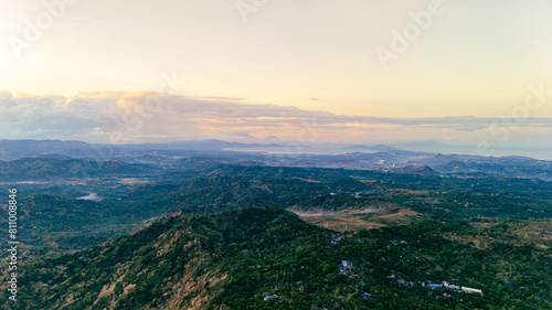 Fotografía Beautiful moriing sky mountain landscape  view
