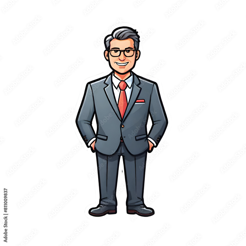 Businessman cartoon