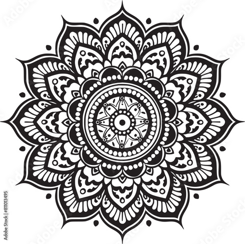 Mandala ornament illustration