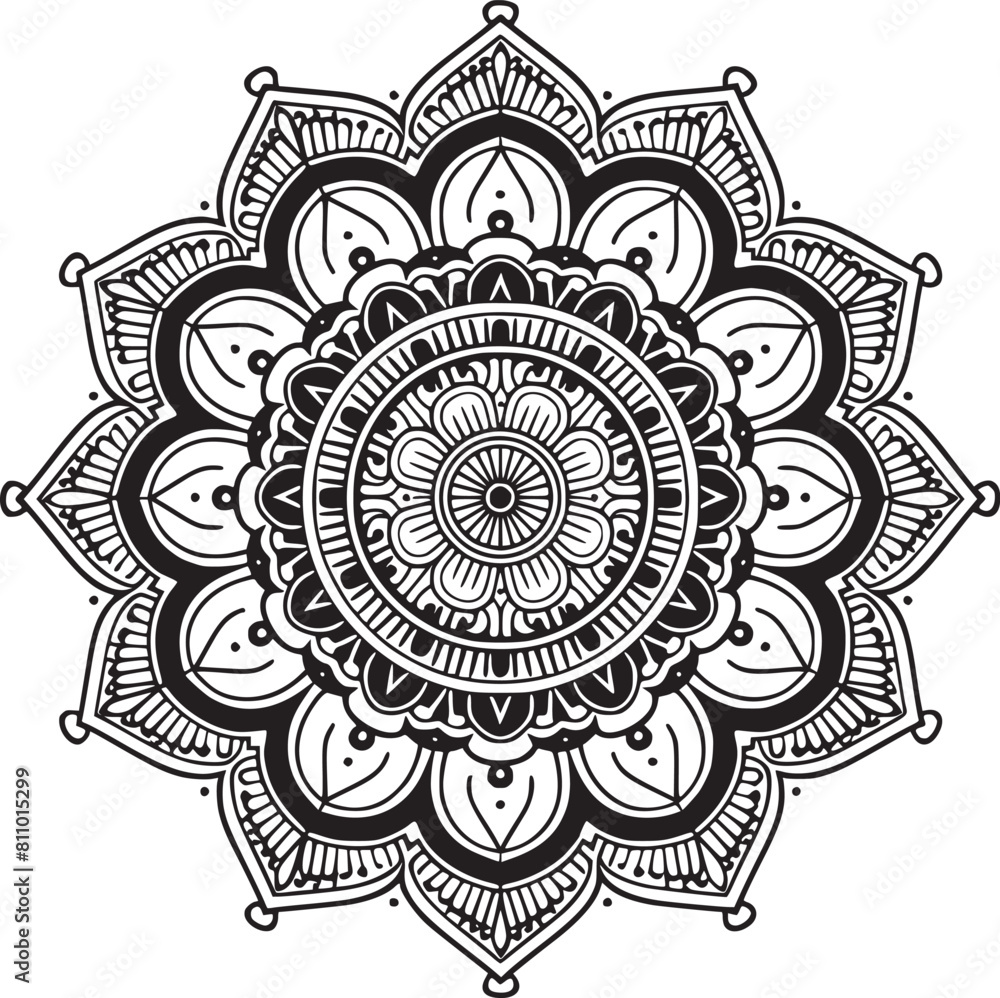Mandala ornament illustration Mandala ornament illustration