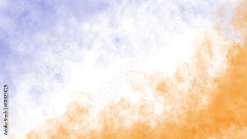 Abstract watercolor background with cloud background 
