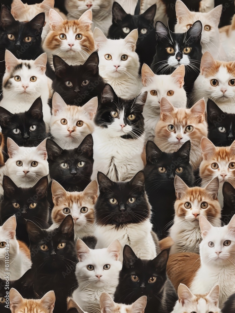 Chic Cat Pattern Assortment Chic Cat Pattern Assortment