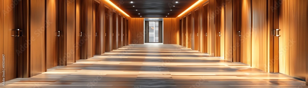 doors lining a corridor, each opening to reveal new opportunities and possibilities uncovered during the seminar