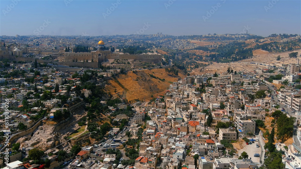 East jerusalem old city and arab neighborhood, aerial
Beautiful drone shot from Old city of Jerusalem al Aqsa Mosque, June, 2022, israel
East jerusalem old city and arab neighborhood, aerial
Beautiful drone shot from Old city of Jerusalem al Aqsa Mosque, June, 2022, israel