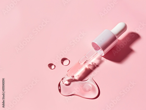 moisturizing skin serum closeup