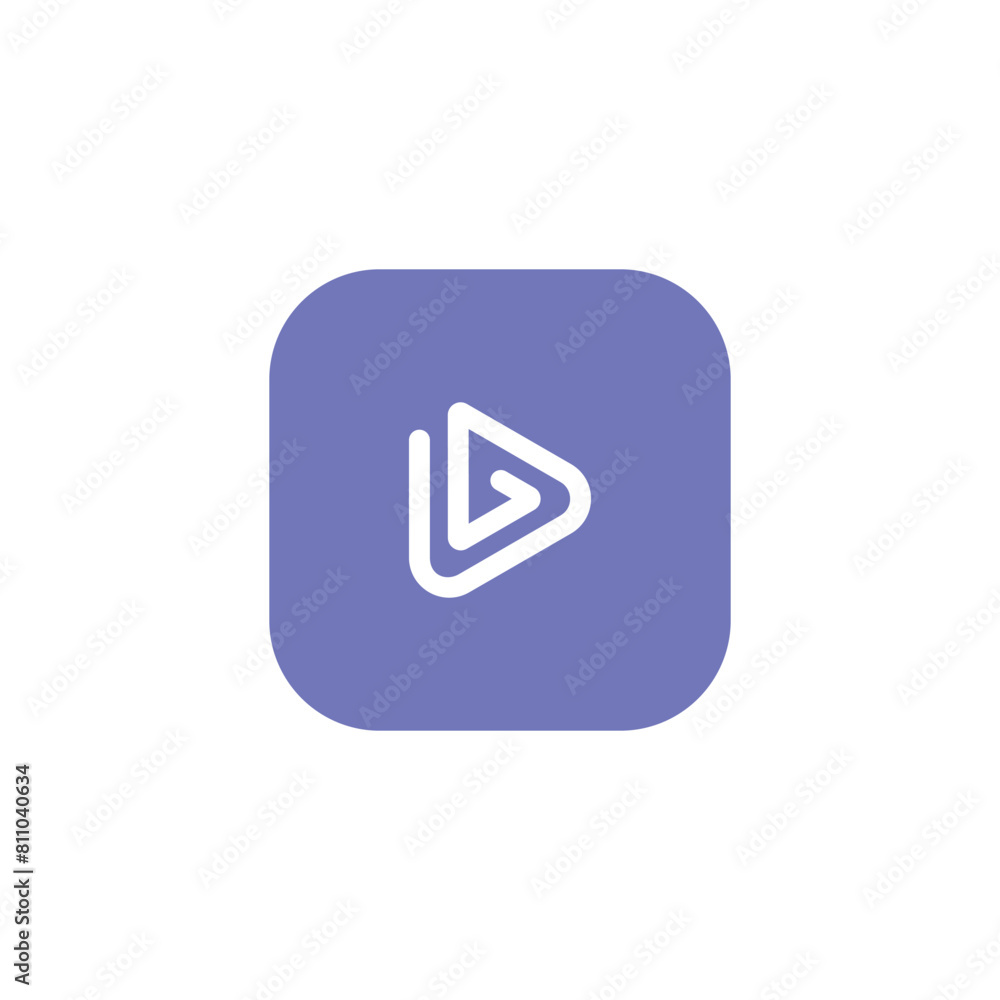 Vector icon video design modern 2024 Vector icon video design modern 2024