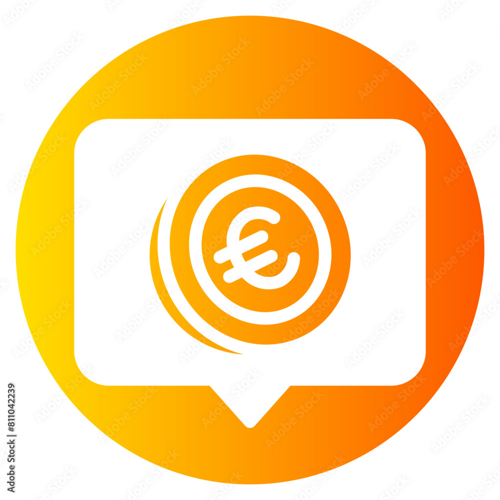 chat gradient icon chat gradient icon