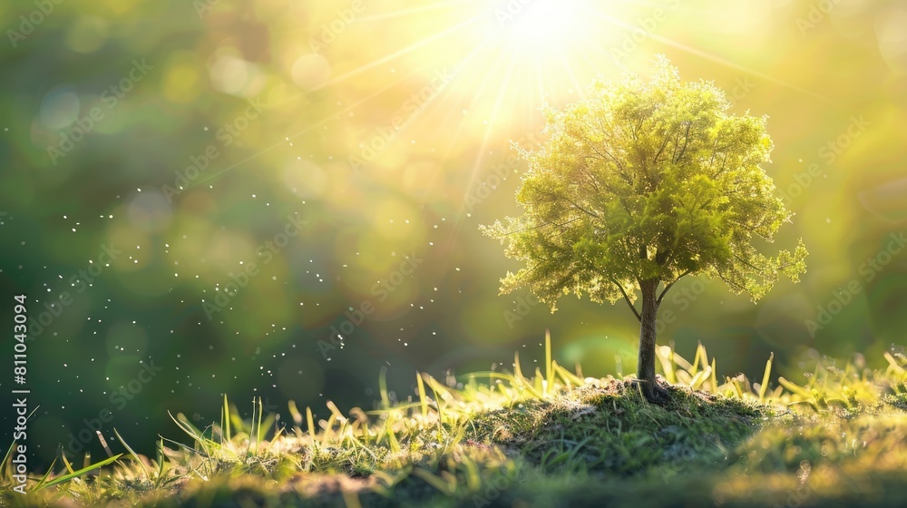 On World Environment Day a tree stands alone against a backdrop ready to serve as the perfect graphic element for decoration and design On World Environment Day a tree stands alone against a backdrop ready to serve as the perfect graphic element for decoration and design