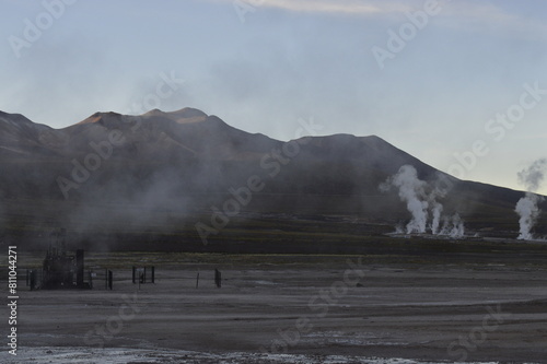 Fumaça dos Geysers