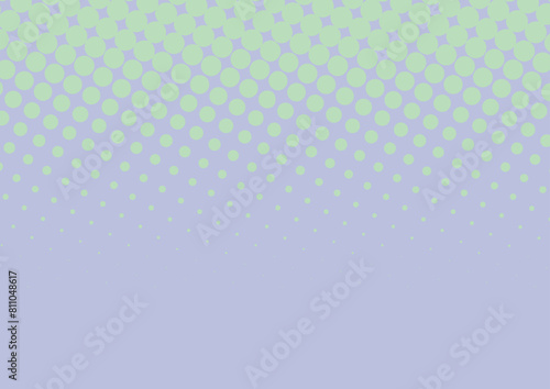 Fun light purple and turquoise green dotted pop art background in retro comic style, vector eps10