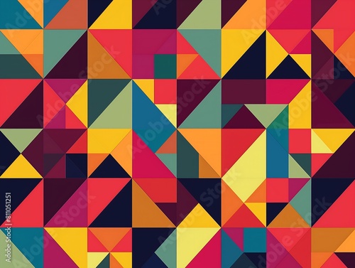 Colorful geometric pattern abstract background  background illustration
