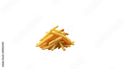 Gestapelte Pommes Frittes