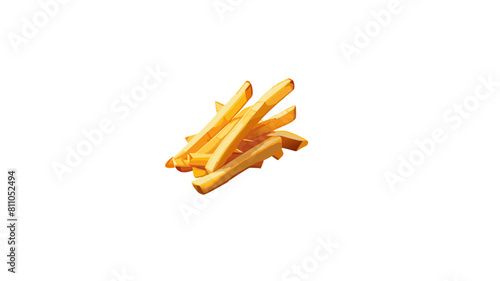 Gestapelte Pommes Frittes