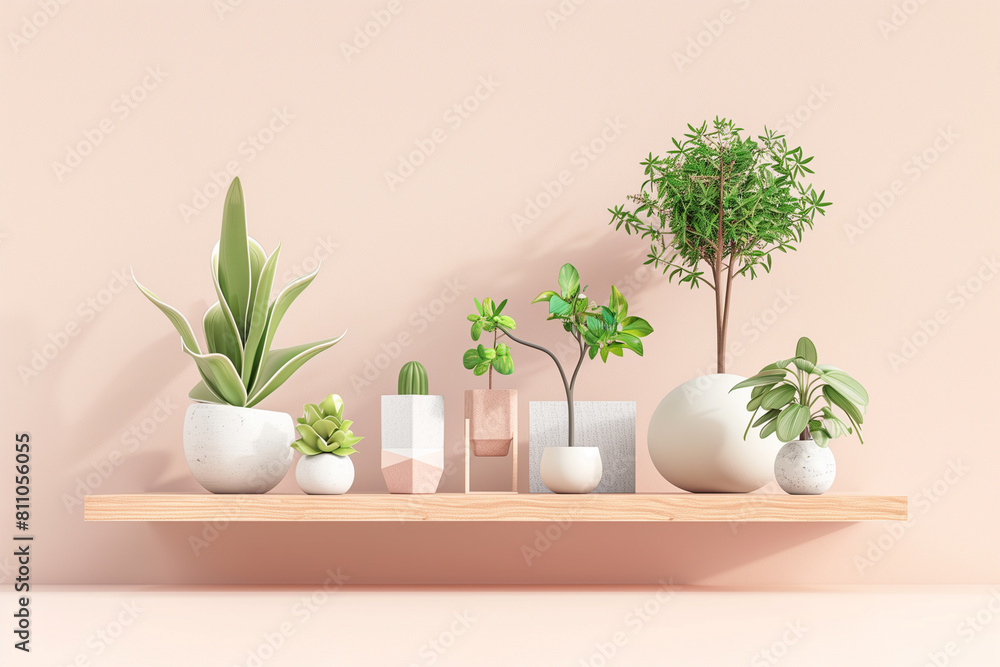 3d minimalistic lifestyle background illustration 3d minimalistic lifestyle background illustration