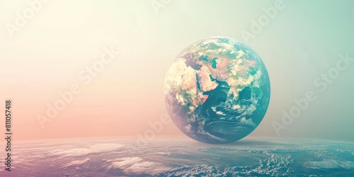 planet earth illustration. Elements of this image furnished