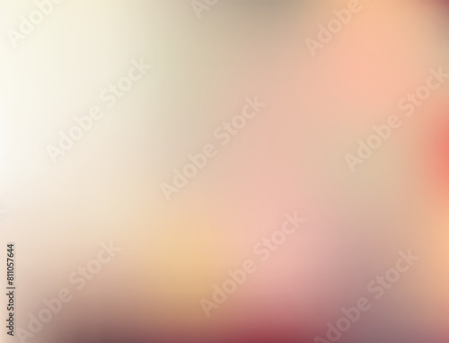 Vector abstract smooth blur background. Backdrop for your design. Template with color transition, gradient