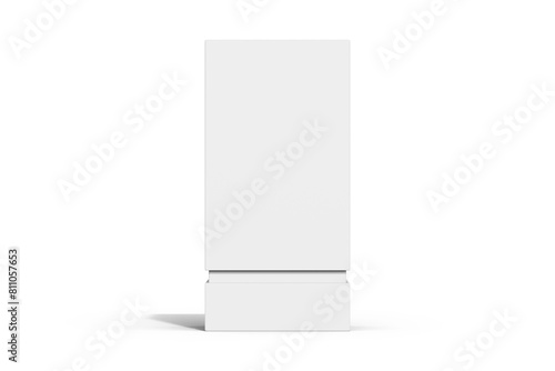 Blank Perfume Packaging Paper Box 3d Rendering 