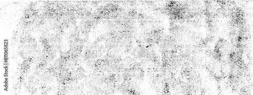 Rubbed aged texture with a halftone raster pattern. Monochrome noise of dust or dirt, printing errors for overlay in grunge technique. Vector BG. photo
