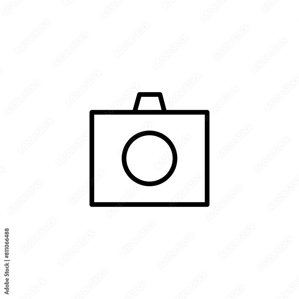 photo camera line icon photo camera line icon