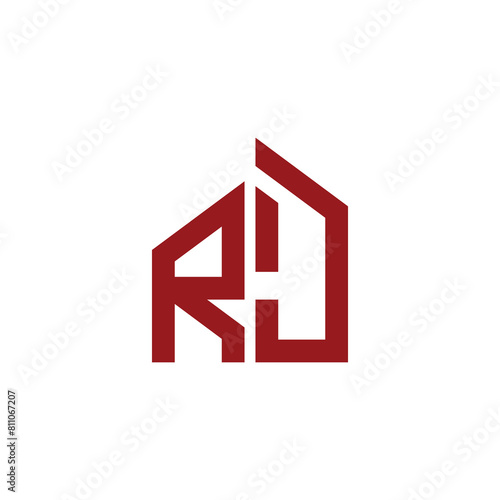 modern real estate logo design photo