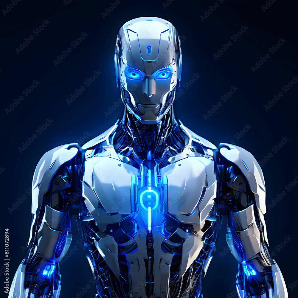screen robot cyborg