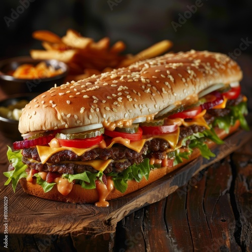 a footlonger From Burger King Sandwich