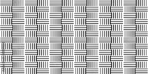 Relief patten made of geometric and vertical stripes.