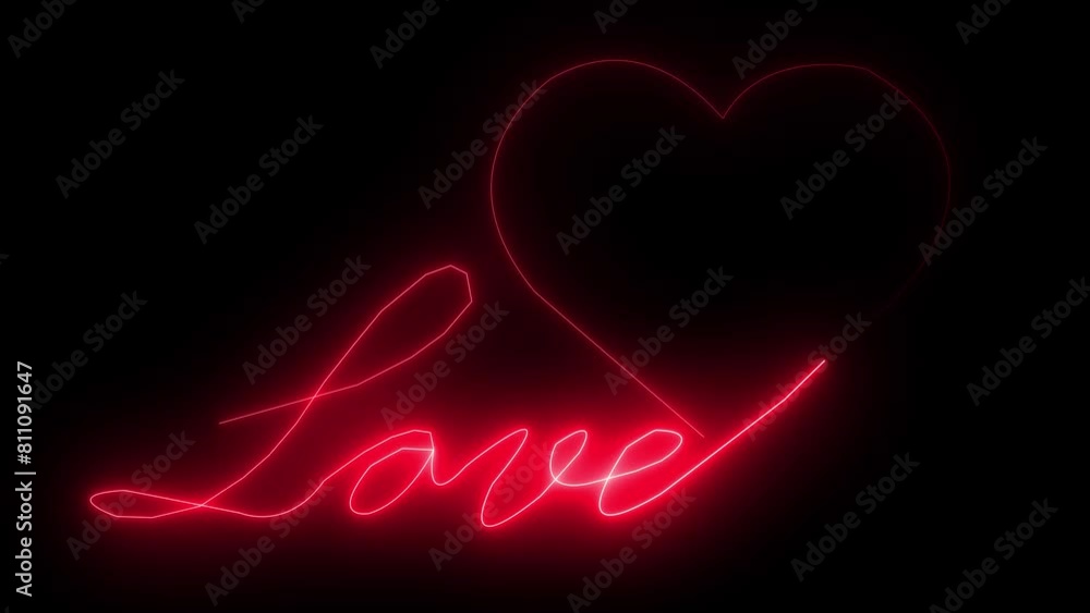 i love written heart animation i love written heart animation