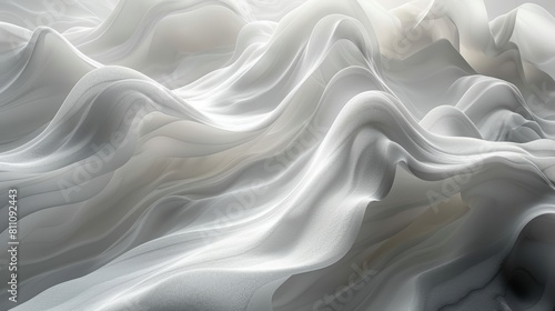 The image is a white marble texture with soft lighting. photo