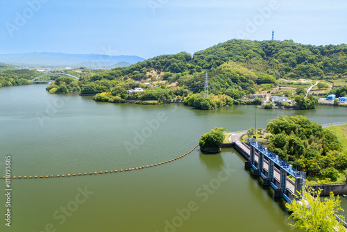 香川県のバス釣りの名所の府中湖