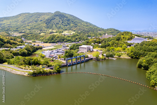 香川県のバス釣りの名所の府中湖