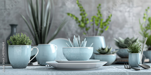 Decoration Porcelain Tea Coffee Cup Mug coffee Set With Teapot Home Garden Ceramic Tea cups Set
 photo