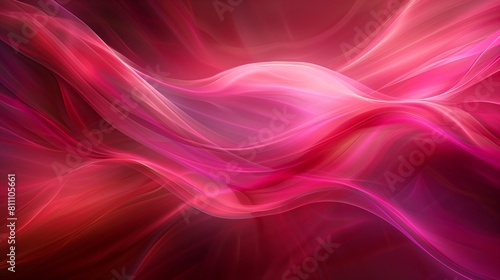 Elegant Abstract Pink Waves Background  Perfect for Romantic and Valentine s Day Designs  Stylish and Fluid 8K Wallpaper High-resolution