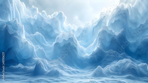 Wallpaper Mural Modern minimal abstract background design for template banner poster and presentation. Torontodigital.ca