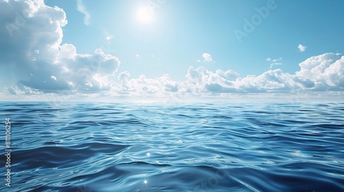 wonders of the coast with this breathtaking water surface background banner
