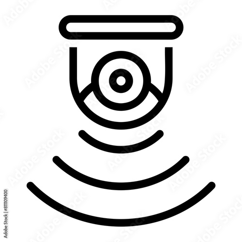 sensor line icon