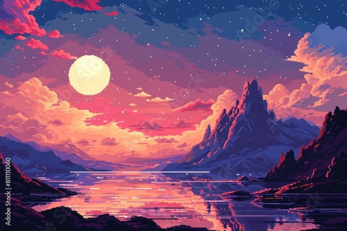 Pixel Art Background