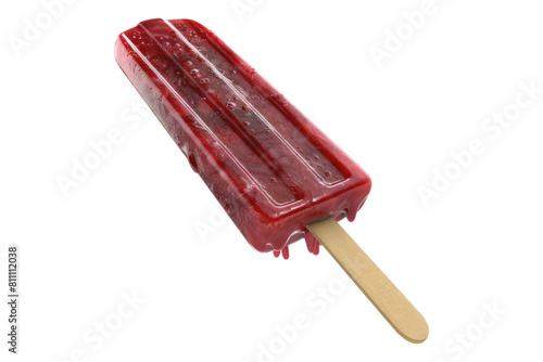 Popsicle isolated on transparent background