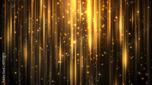 Abstract luxury background with golden elements and shining light effect decoration, Luxury background design concept.