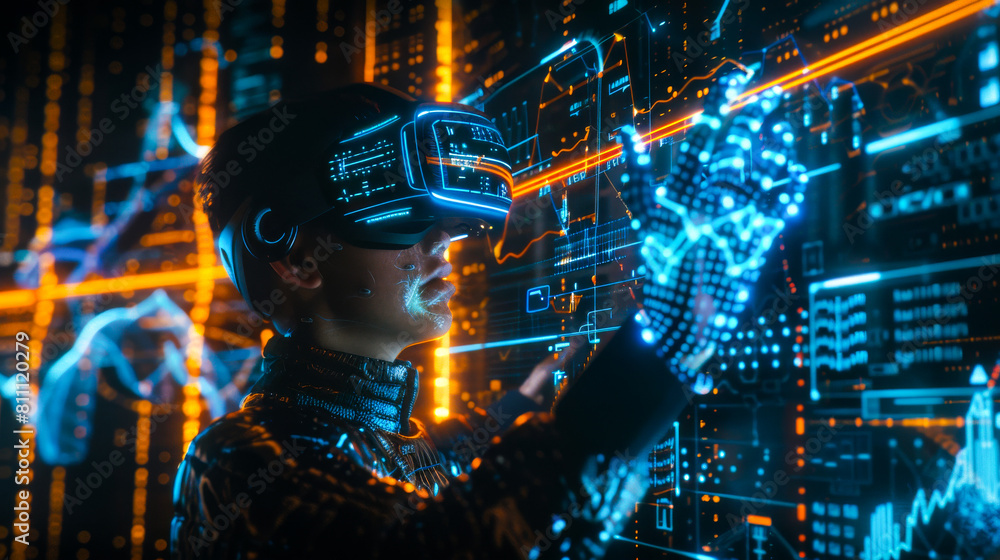 Augmented Reality Visor Experience with a Horrified User in Dark Setting
Augmented Reality Visor Experience with a Horrified User in Dark Setting