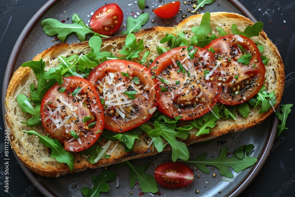 Fine dining appetizer on plate professional advertising food photography Fine dining appetizer on plate professional advertising food photography