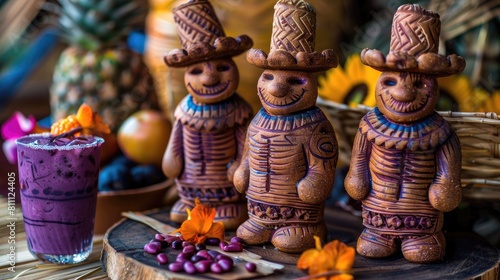 Ecuador celebrates its Day of the Deceased with traditional Ecuadorian bread figures known as guaguas de pan and a delicious purple corn drink called colada morada