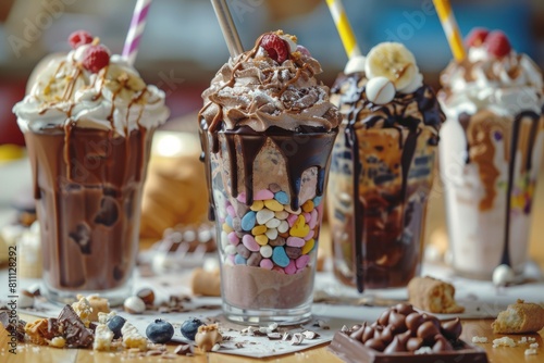 Chocolate milkshakes, ice cream sundaes, and gooey s'mores, invoking sweet memories on World Chocolate Day