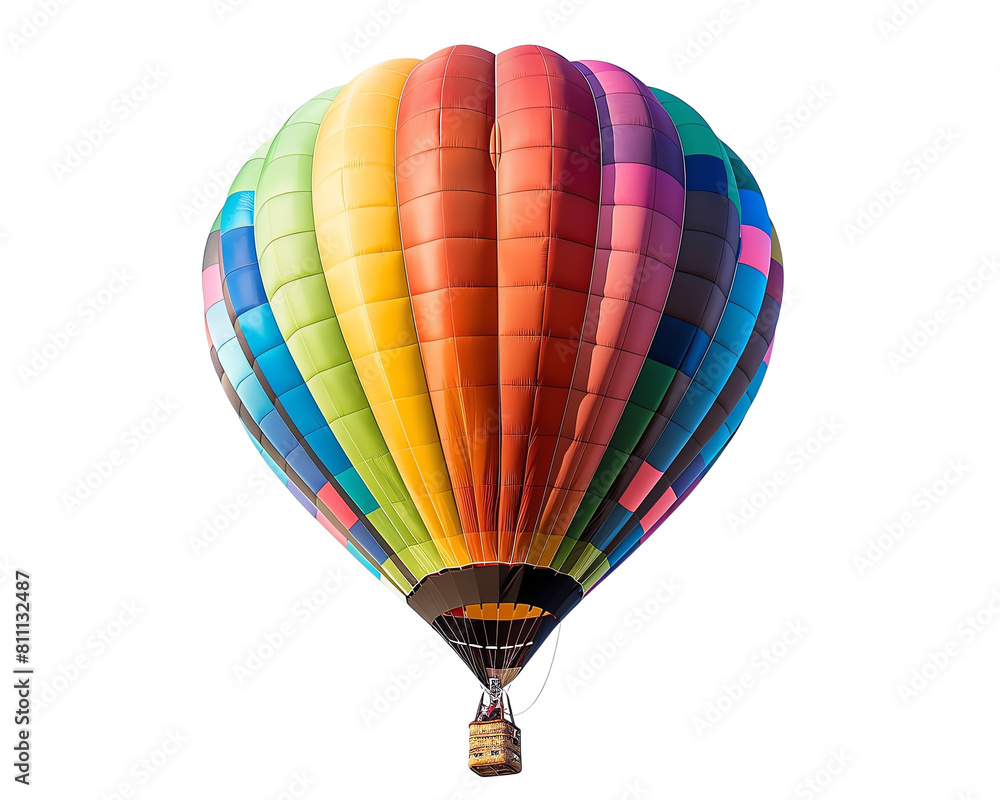 Naklejka premium hot air balloon isolated
