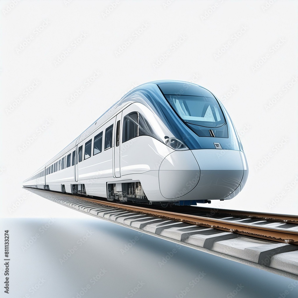 Naklejka premium Transportation - Train