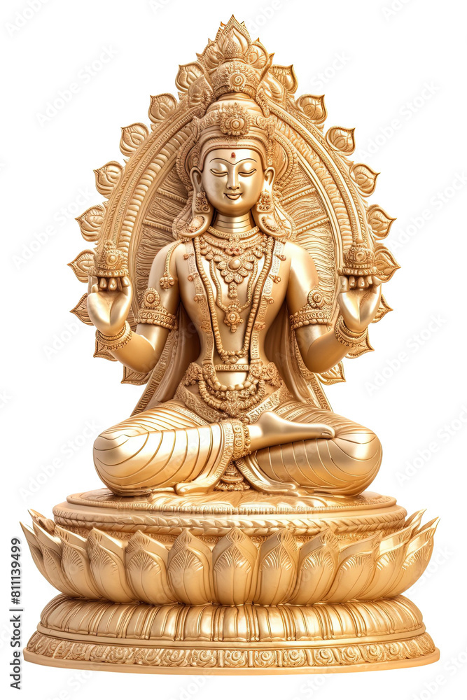 Lakshmi Hindu Goddess statuette Lakshmi Hindu Goddess statuette