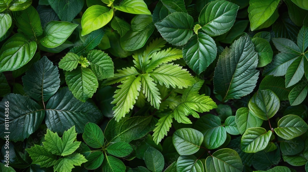 Cluster of Green Leaves Cluster of Green Leaves