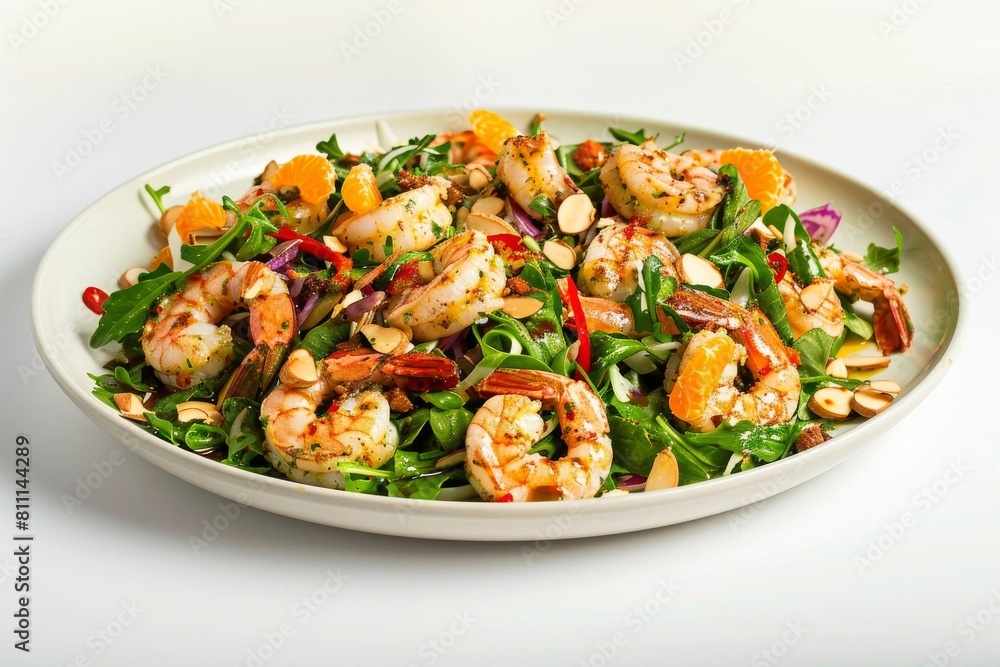 Achiote Shrimp Salad - Vibrant and Tantalizing Achiote Shrimp Salad - Vibrant and Tantalizing