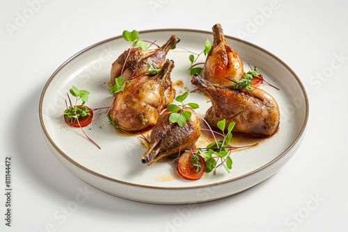 Achiote Marinated Quail with Vibrant and Flavorful Spices