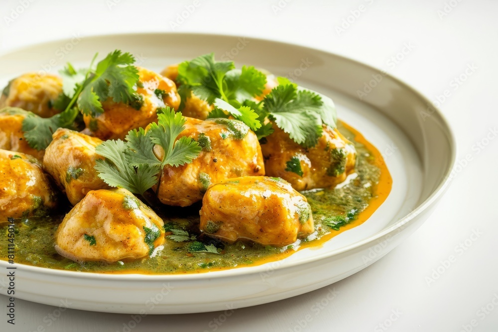 Achiote Orange Glazed Chicken and Fluffy Cilantro Dumplings Achiote Orange Glazed Chicken and Fluffy Cilantro Dumplings